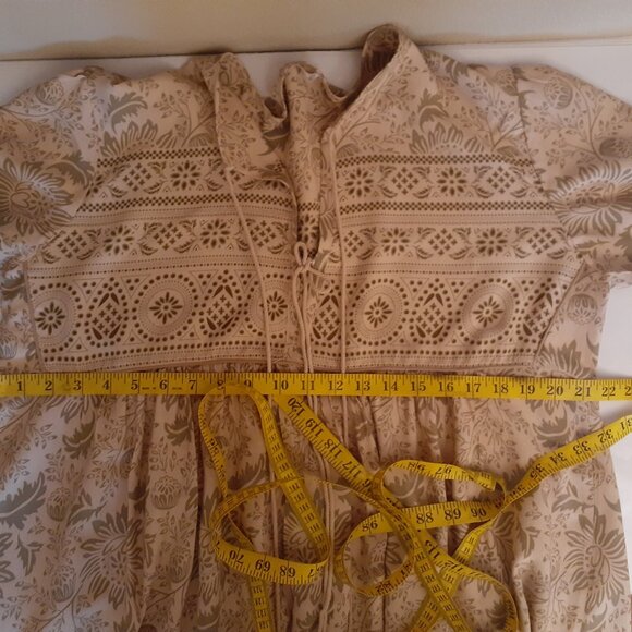 R. Vivimos Slit Neck Tassel Dress - Picture 13 of 15